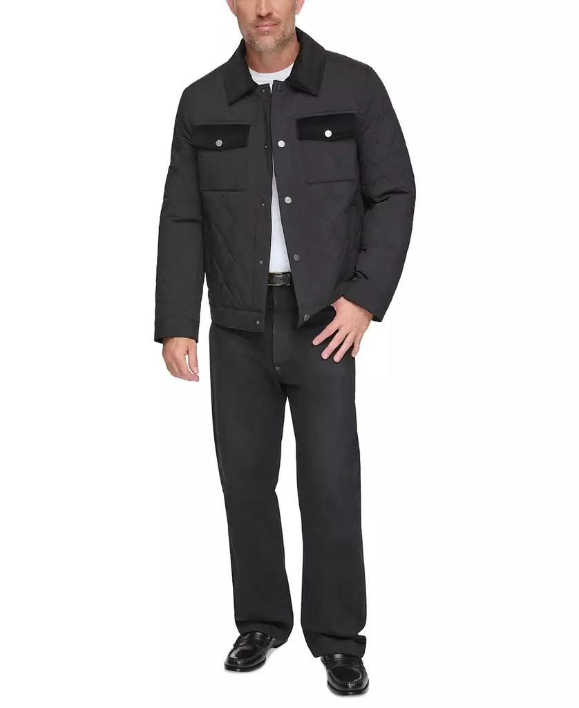 Marc New York by Andrew Marc Men's Walkerton Chain Link Trucker Jacket 7