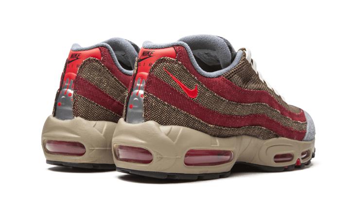nike air max 95 velvet brown university red team red