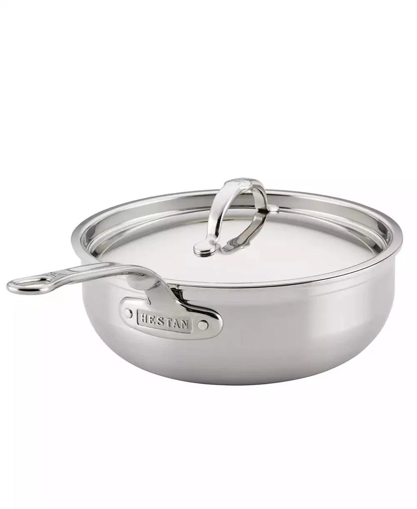 Hestan ProBond Clad TITUM® Stainless Steel Nonstick 3.5-Quart Covered Essential Pan 4