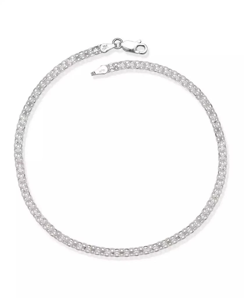 Curata Jewelry Bismark Chain Ankle Bracelet Anklet
