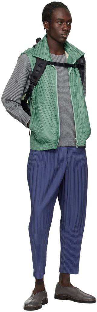 Issey Miyake Green & Gray Liner Reflector Backpack 4