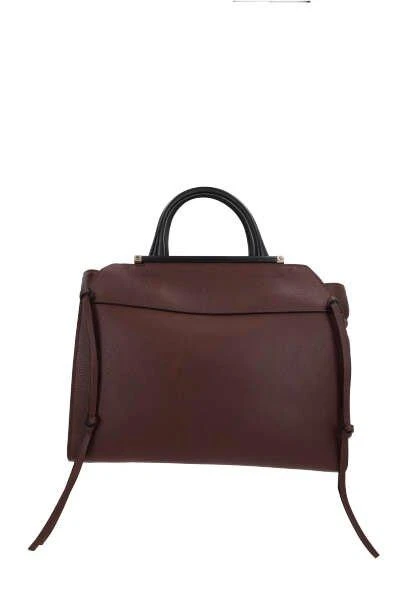 Chloé Chloé Large Logo Debossed Tote Bag 1