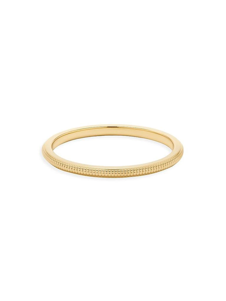 brook & york Micaela 14K Yellow Gold Rope Ring 3