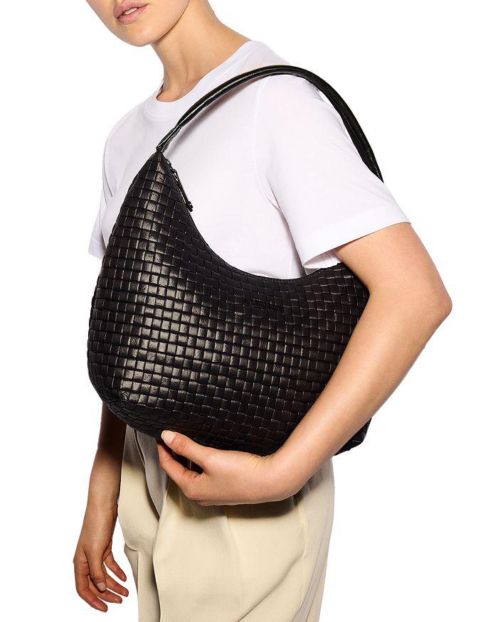 MZ Wallace Medium Woven Shoulder Bag