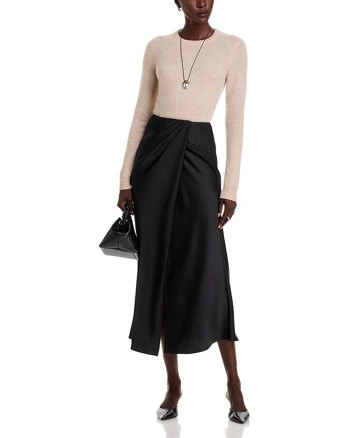 Bloomingdale's C by Bloomingdale's Crewneck Cashmere Sweater - Exclusive 4