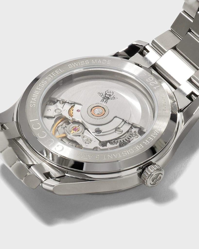 Gucci Men's G-Timeless Multibee Automatic Steel Watch, 38mm 5