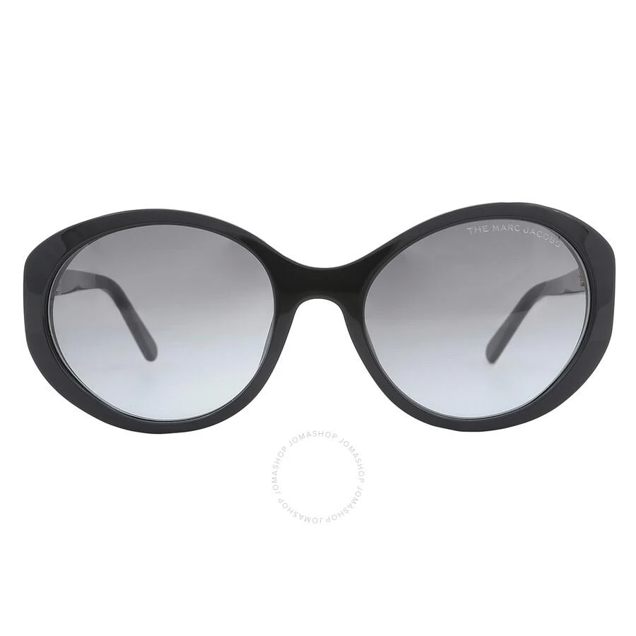 Marc Jacobs Dark Grey Gradient Oval Ladies Sunglasses MARC 520/S 0807/9O 56 1