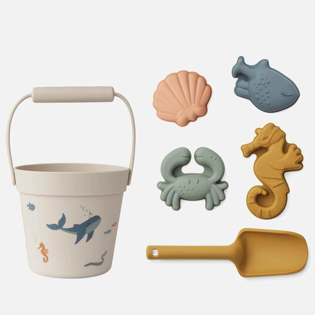 Liewood Liewood Dante Sea Creature Beach Set - Sea Creature/Sandy 1