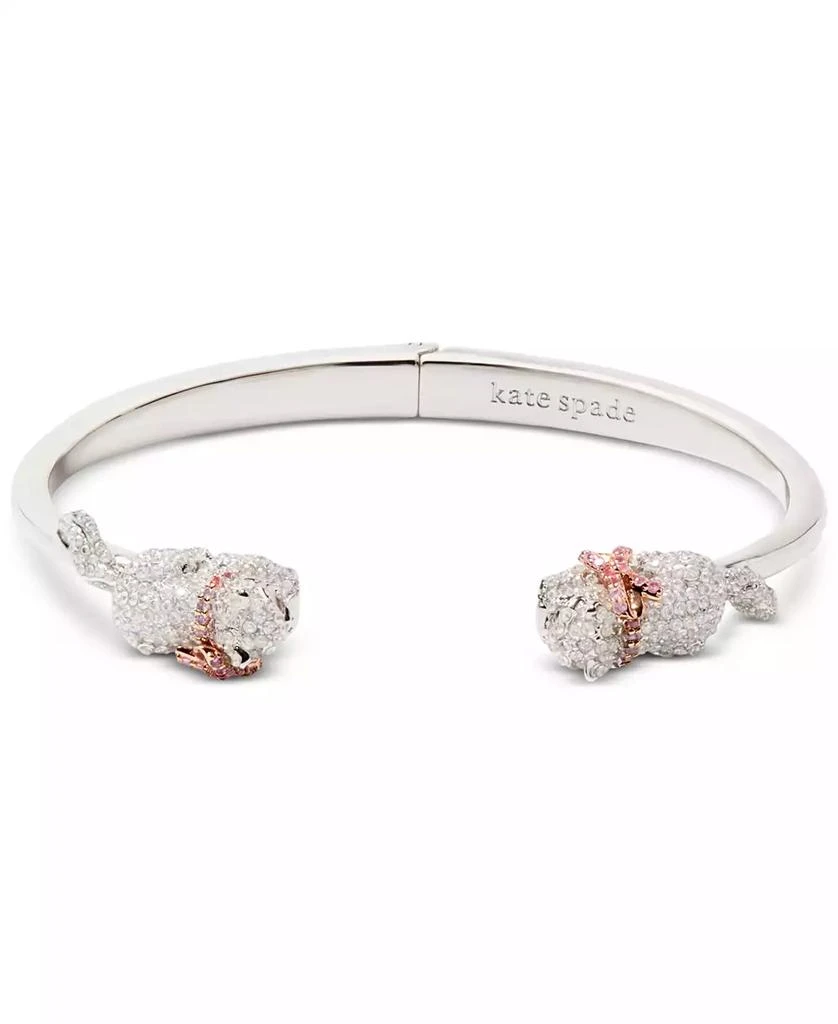 Kate Spade Two-Tone Pavé & Stone Pawlina Cuff Bracelet 1