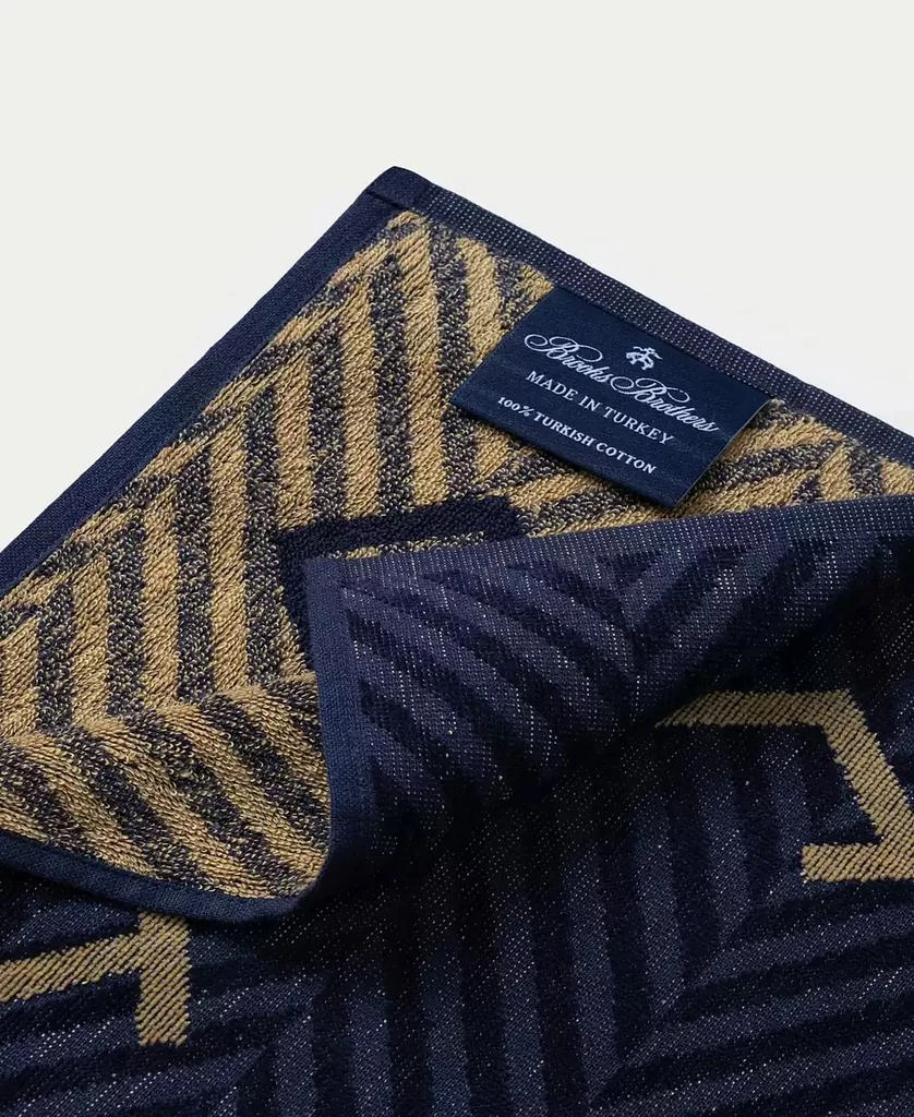Brooks Brothers BB Logo Turkish Cotton Beach Towel, 40" x 71" 8
