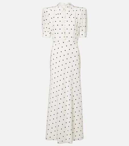 Polka-dot silk midi dress  On Sale Now with Up to 32% Off | Discover  Exclusive Deals & Savings at BeyondStyle  Authentic Alessandra Rich m| dresses|alessandra rich| day|women|o|clothing|w|e|designers|n with  Limited-Time Discounts, Free
