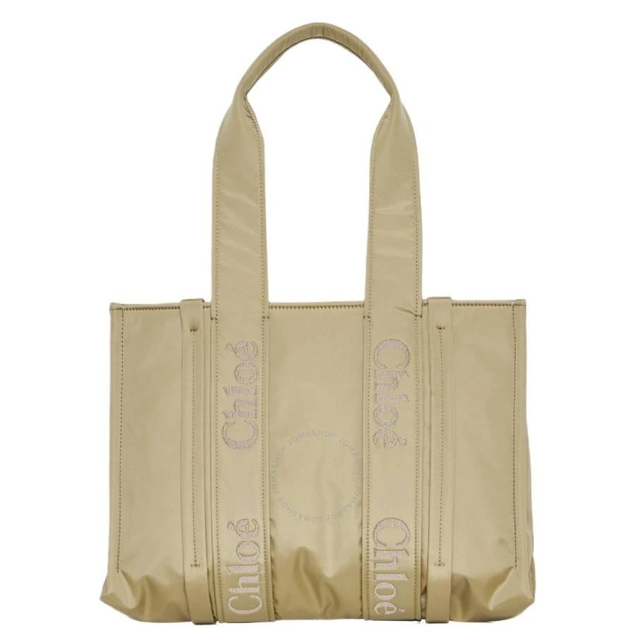 Chloé Woody Logo Medium Tote Bag 1