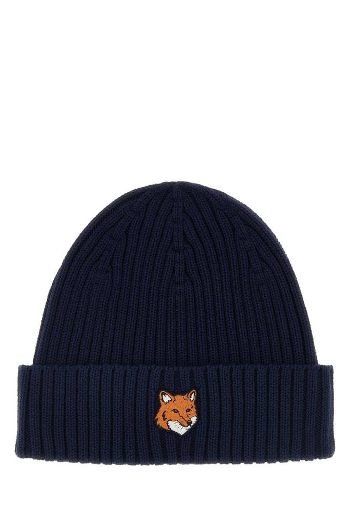 Maison Kitsuné Bold Fox Head Beanie – On Sale Now with Up to 6