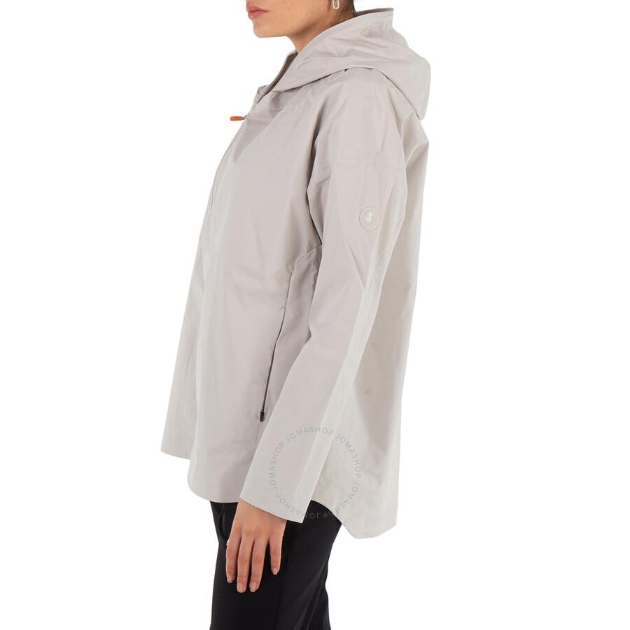 Save The Duck Rainy Beige Dawa Hood Windbreaker Jacket