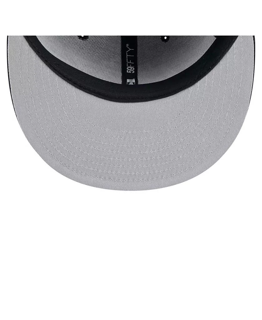 New Era Men's Black Los Angeles Kings State Stitch 59FIFTY Fitted Hat 3