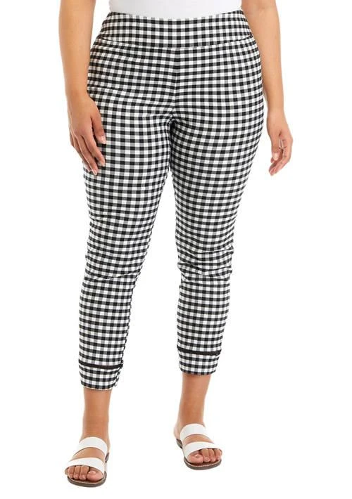 Crown & Ivy™ Ivy Plus Size Millennium Ankle Pants 1