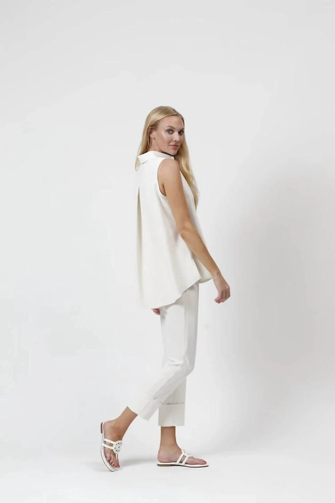 Estelle and Finn Estelle And Finn - Sleeveless Back Pleat Shirt 3