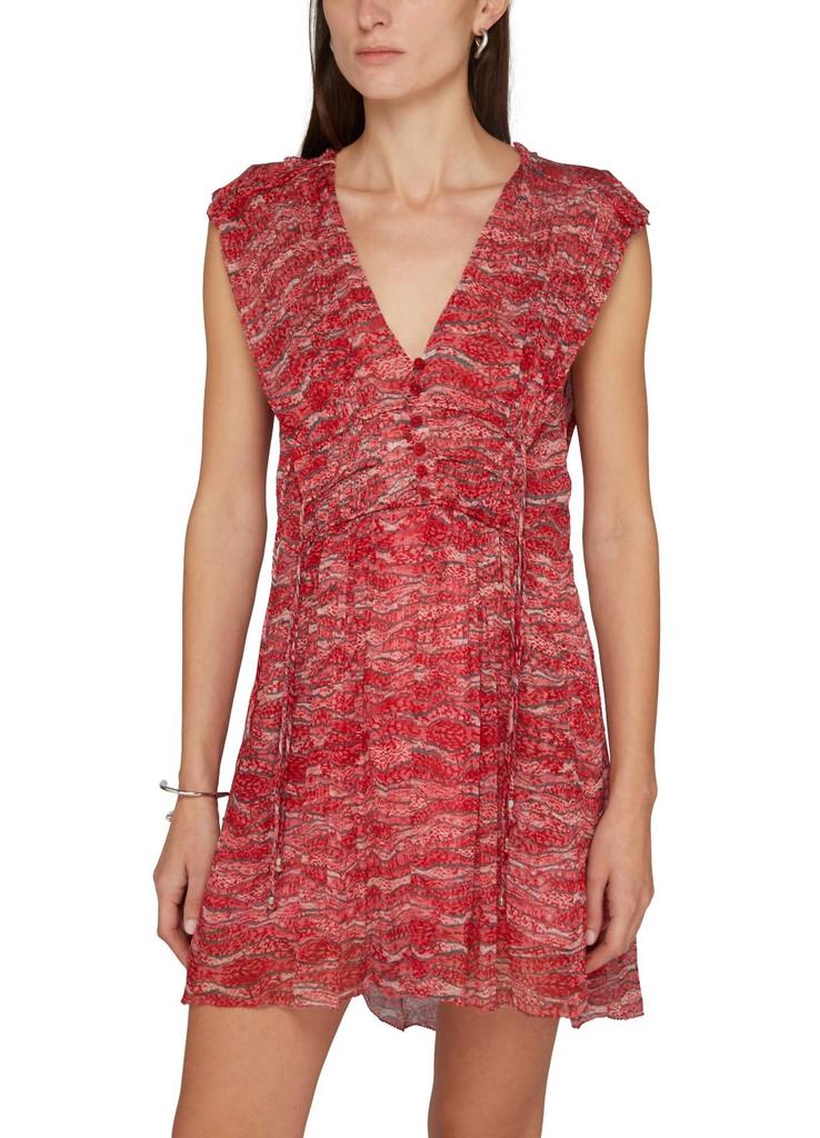 Isabel Marant Chalk stretch viscose Logane dress - Dresses