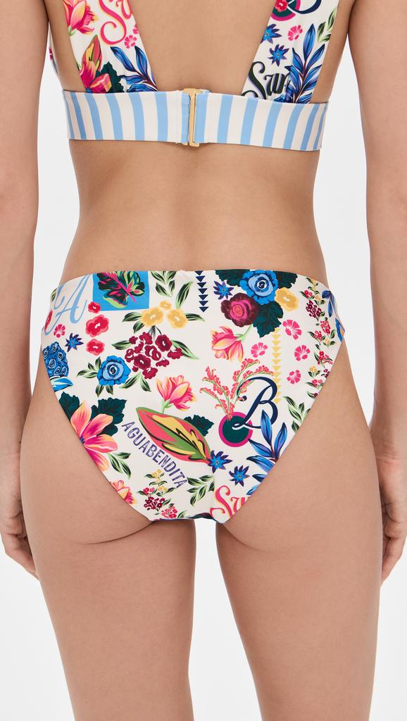 Agua Bendita Ilu Citrus Bikini Bottoms