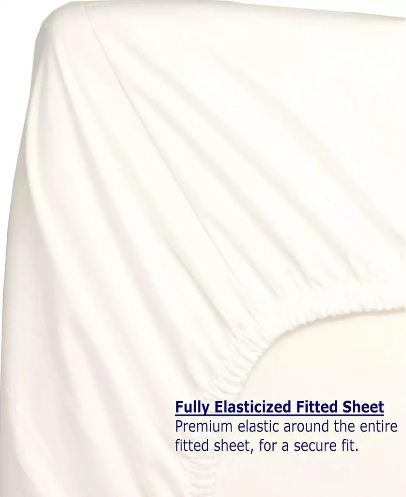 Nautica Buoy Line Cotton Percale 4-Piece Sheet Set, King 10