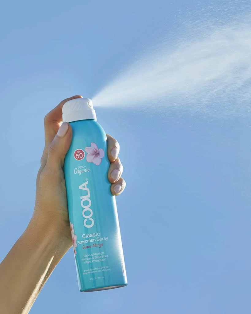 Coola 6 oz. Sport Continuous Spray SPF50 - Guava Mango 2