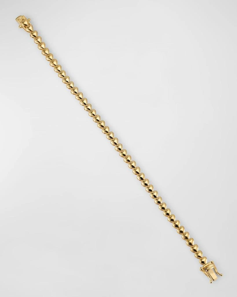 Jennifer Meyer Heart Tennis Bracelet 3