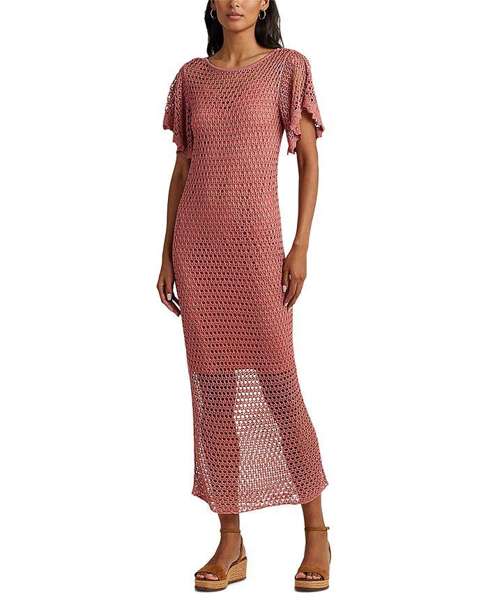 Lauren Ralph Lauren Pointelle Knit Dress