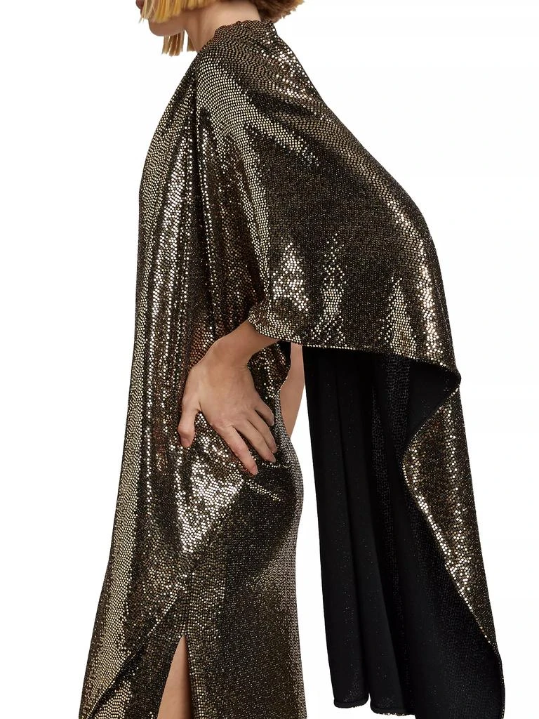 PRABAL GURUNG Sari One-Shoulder Maxi Dress 6