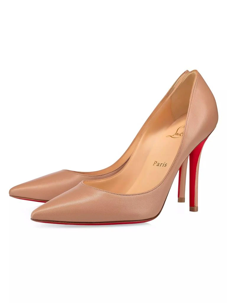 Christian Louboutin Apostrophy 100MM Leather Pumps 2