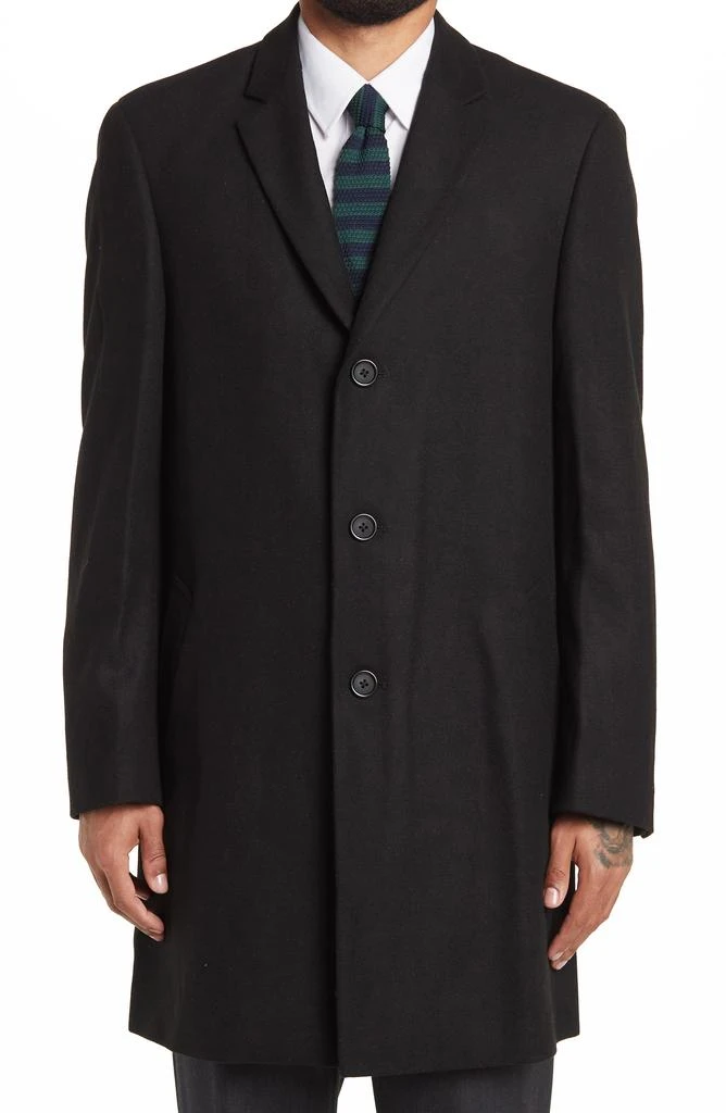 Hart Schaffner Marx Hanover Wool Blend Topcoat 3