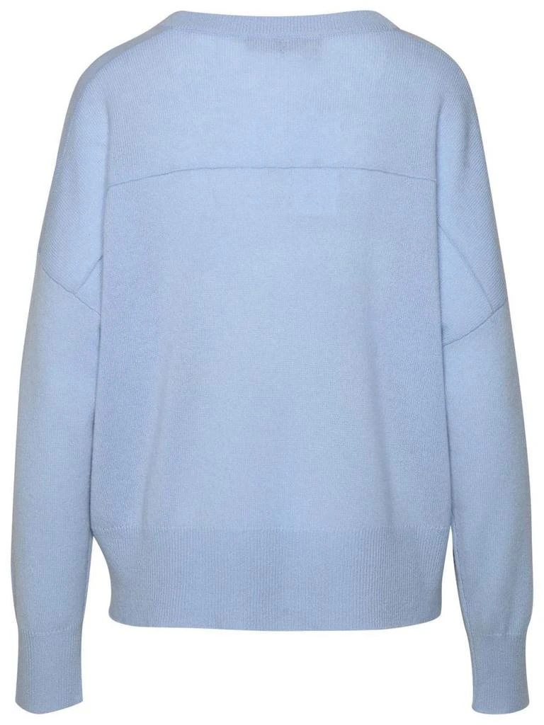 360 Cashmere 360 Cashmere 'Camille' Light Blue Cashmere Sweater 3