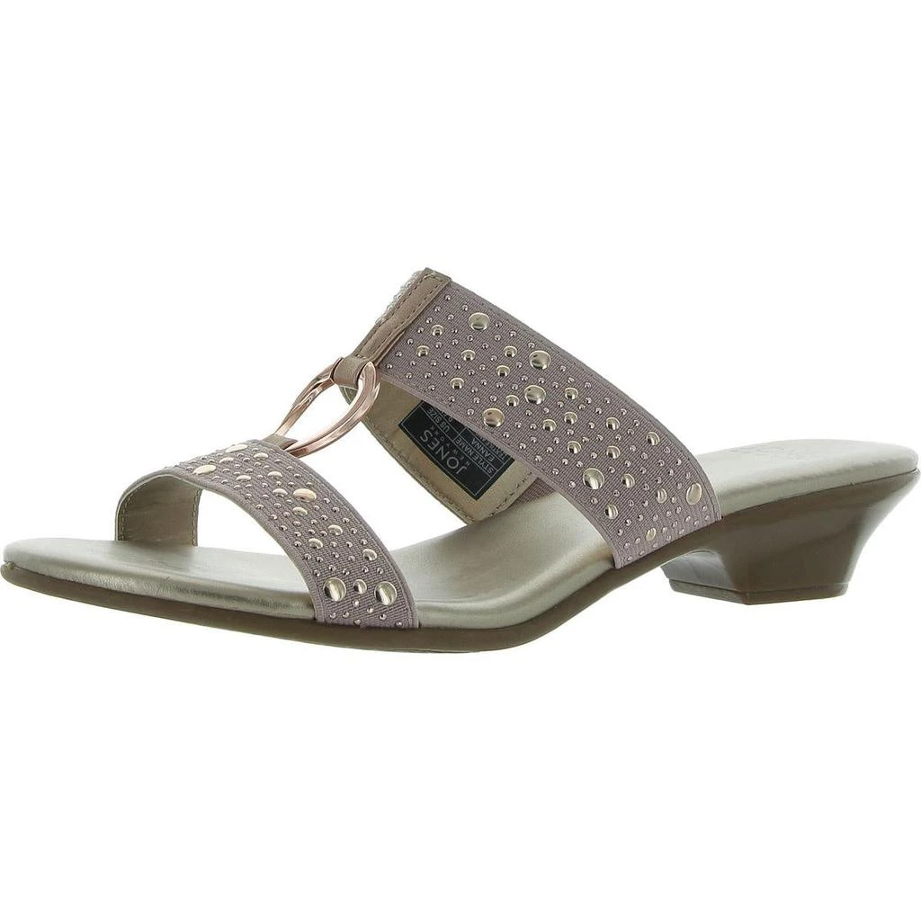 JONES NEW YORK Eanna Womens Embellished Slip-On Wedge Sandals 11