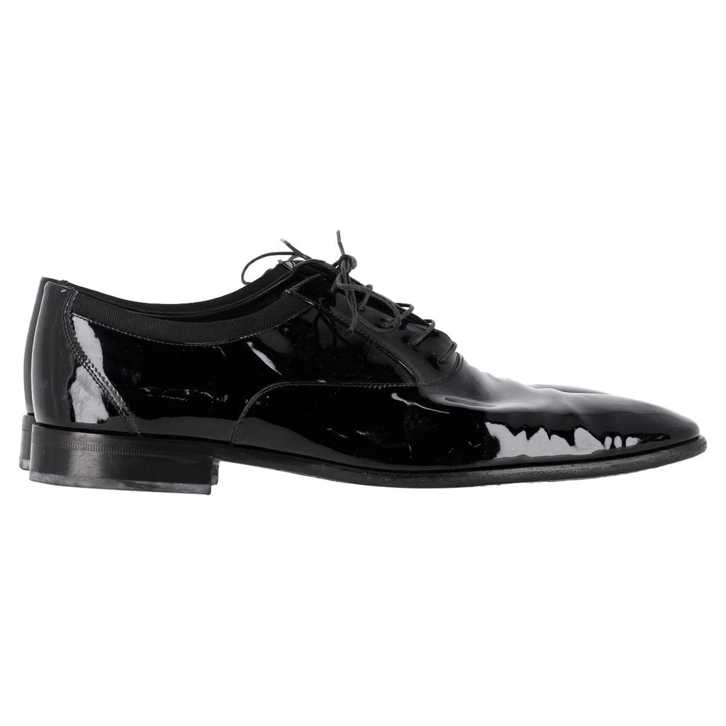 Lace-Up Oxford Shoes in Black Patent Leather – On Sale Now  display picture 1