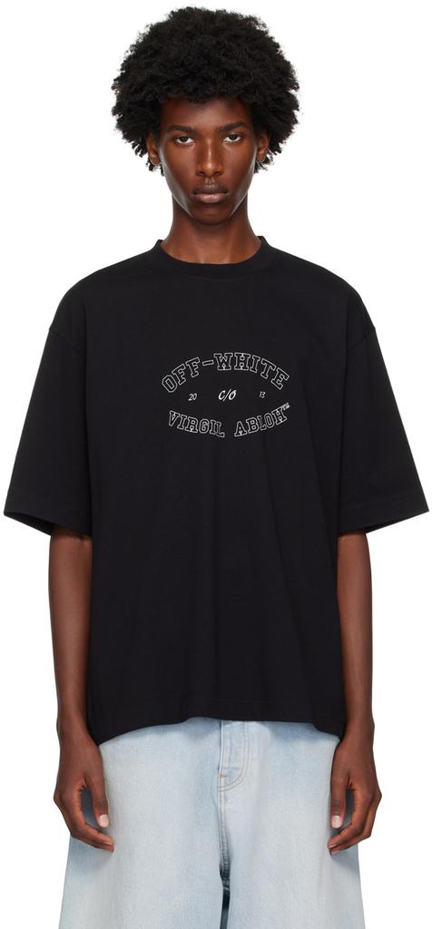 【関税込み】Off-White ブラック College Skate Tシャツ Off-White Black College Skate T-Shirt - T-Shirts - BeyondStyle