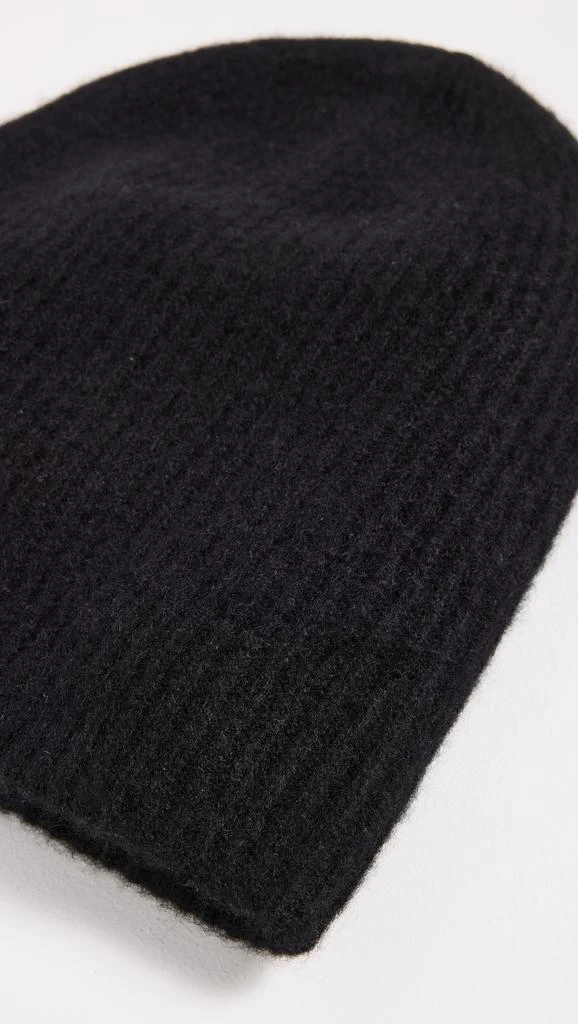 White + Warren Cashmere Plush Rib Beanie 4