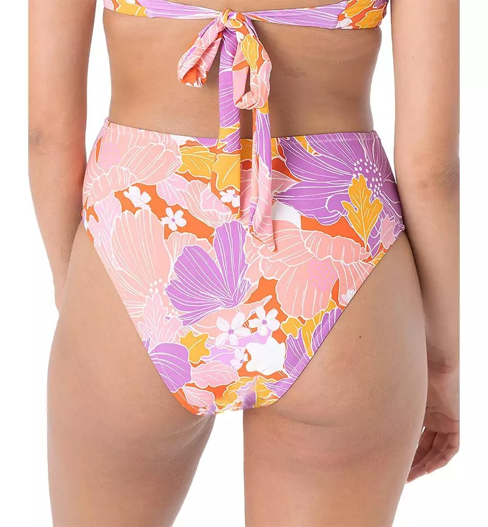 Roxy Juniors' Bell Bottom Blooms High Waist Bikini Bottoms 2