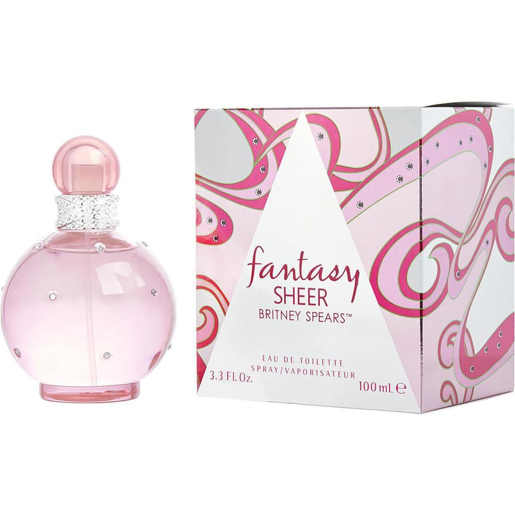 Fantasy Sheer Britney Spears 3.4 oz Eau De Toilette Spray for Women 1
