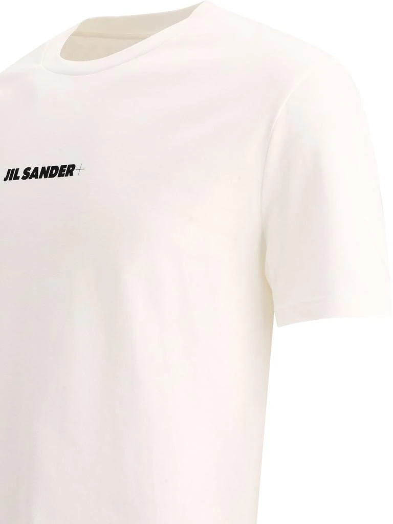 Jil Sander Jil Sander+ Logo Printed Crewneck T-Shirt 4