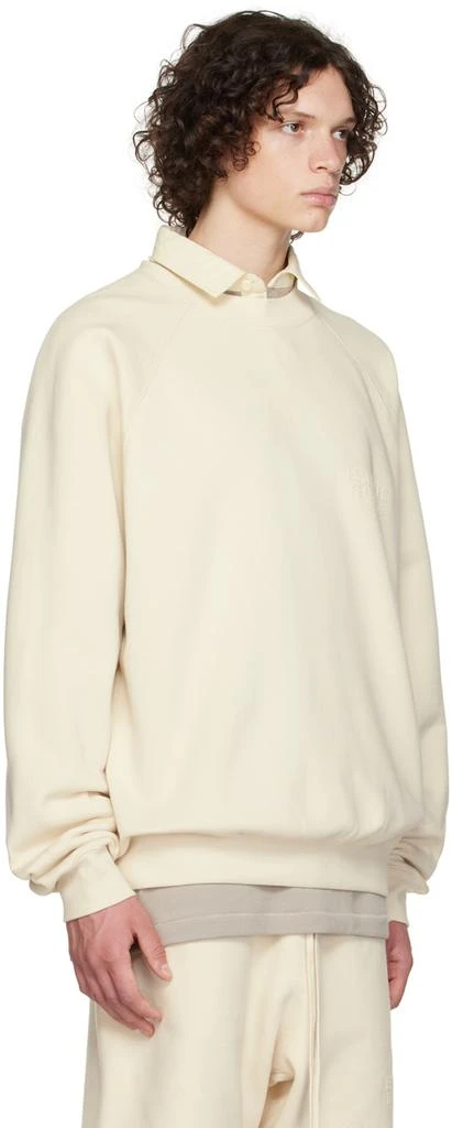 Fear of God ESSENTIALS Off-White Crewneck Sweatshirt 2