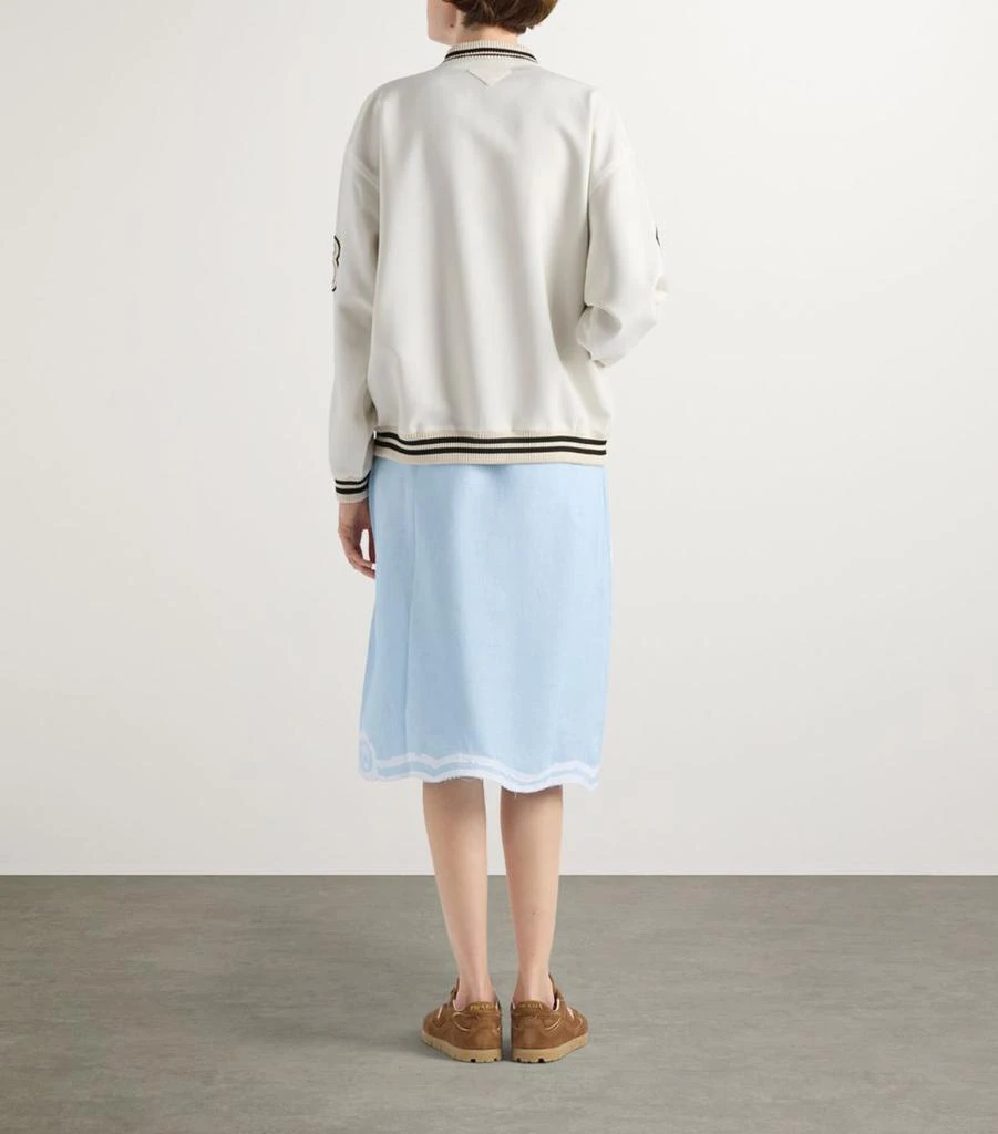 Prada Mohair-Wool Bomber Jacket 3
