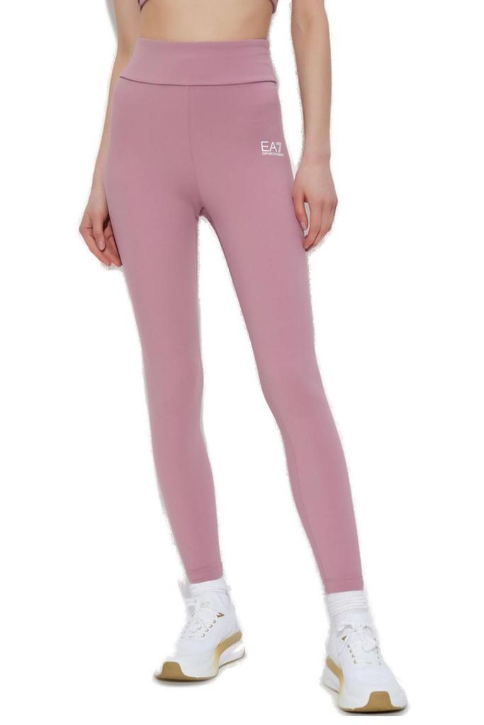 EA7 EMPORIO ARMANI Ea7 Emporio Armani Logo Printed Leggings