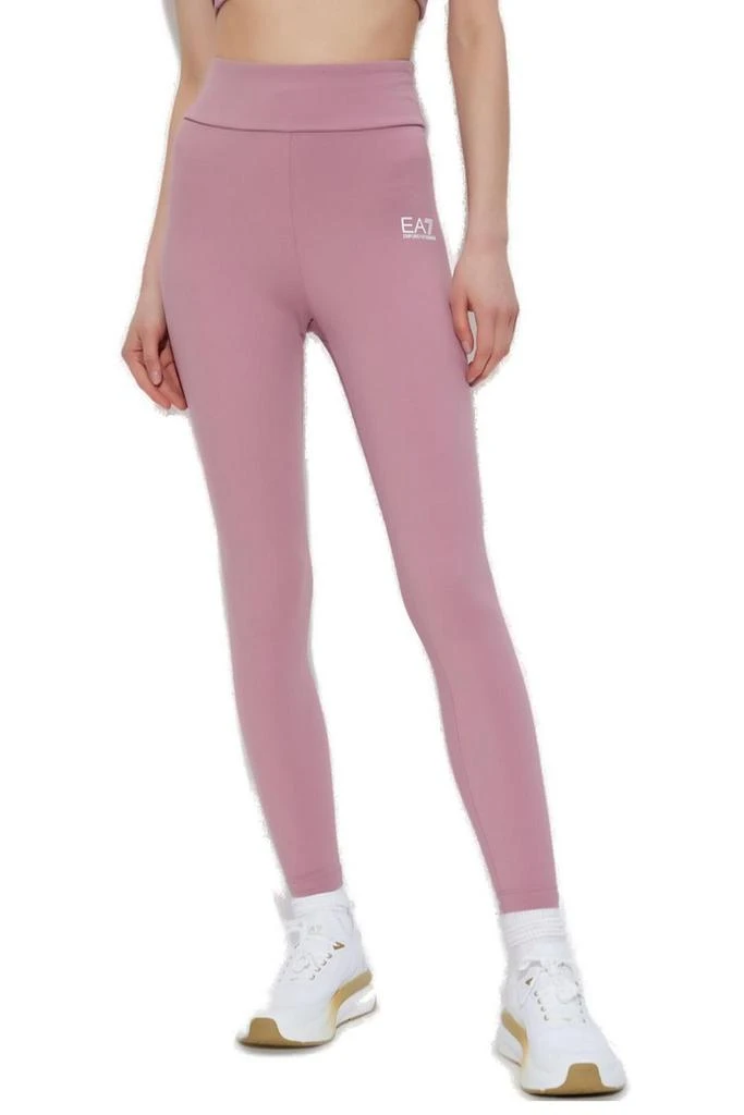 EA7 EMPORIO ARMANI Ea7 Emporio Armani Logo Printed Leggings 2