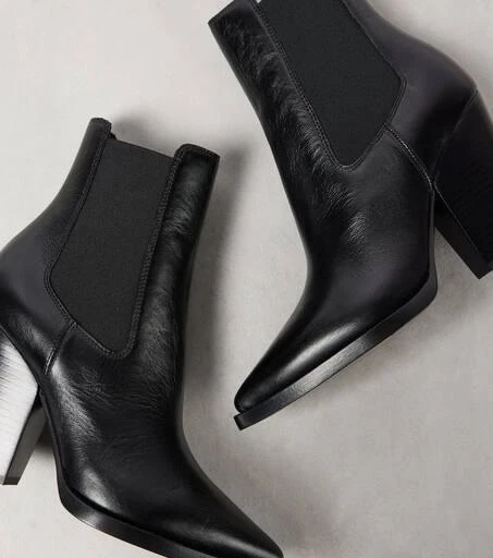 Yves Saint Laurent Theo 95 leather Chelsea boots 5