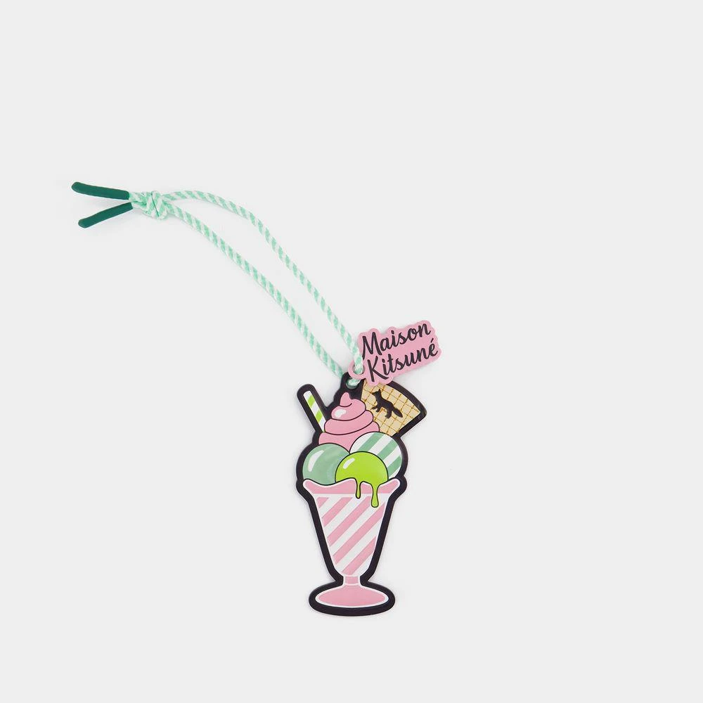Maison Kitsune Maison Kitsuné Ice Cream Sundae Charm Small Leather Goods 1
