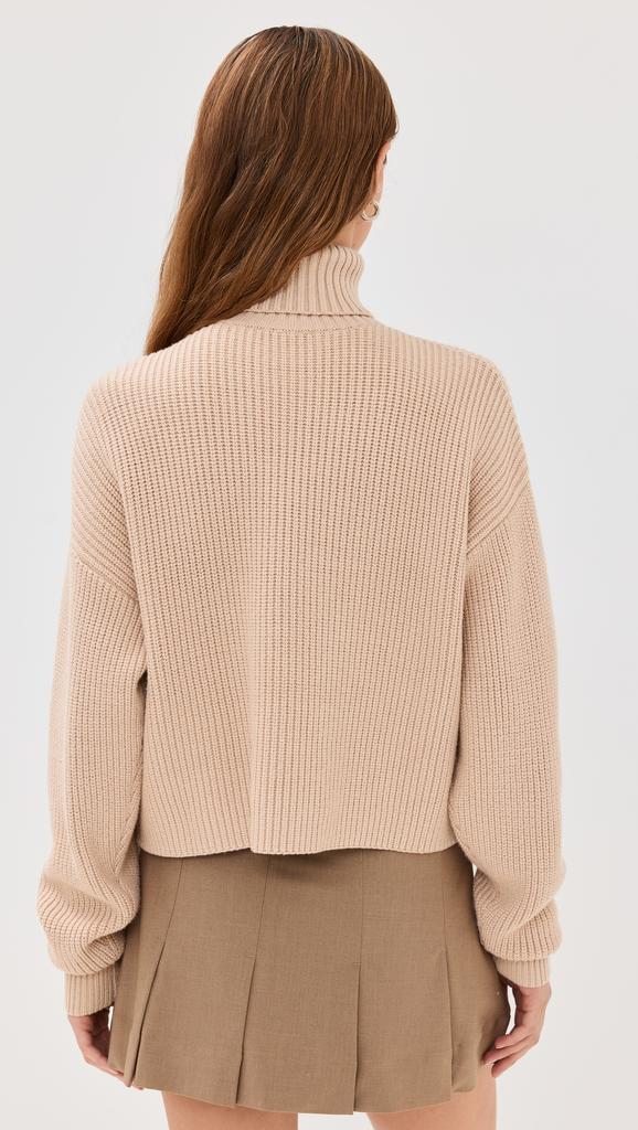 Good American Cozy Ribbed Turtleneck