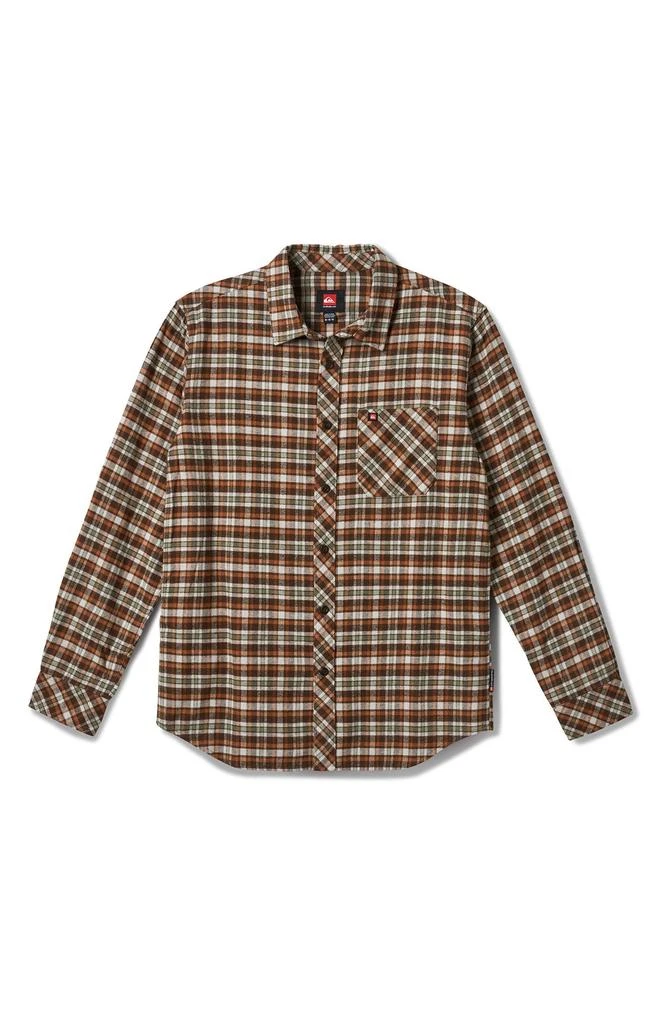 Quiksilver Legend Classic Flannel Button-Up Shirt 1