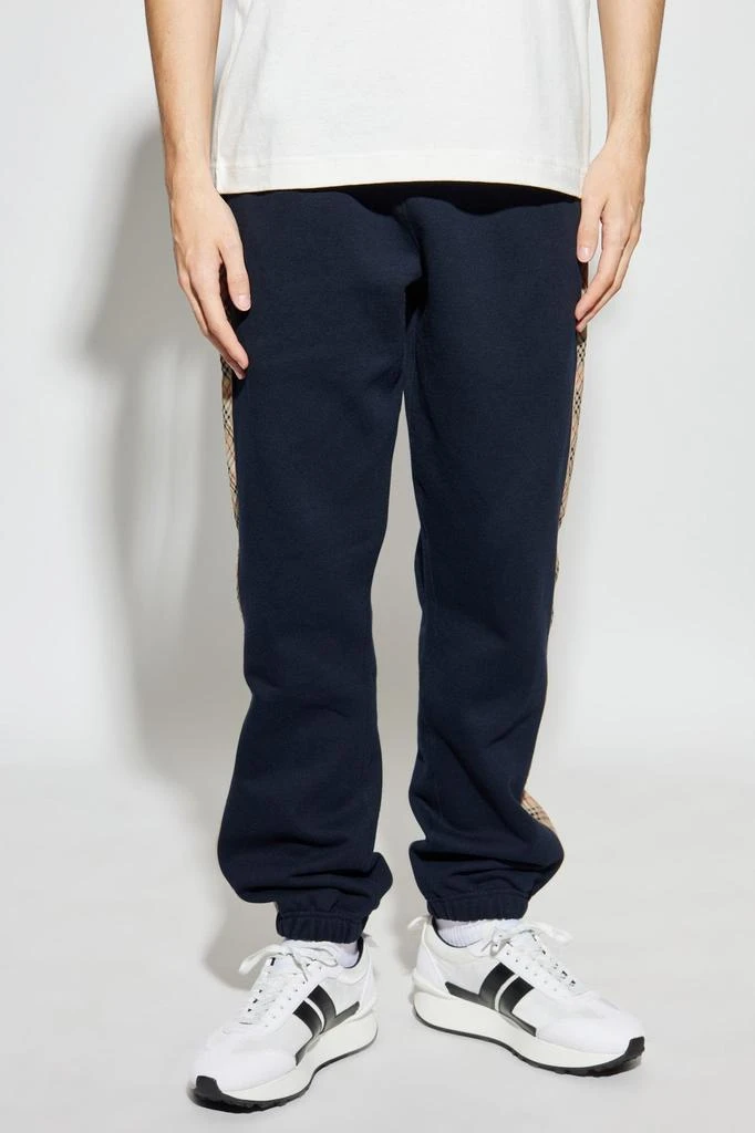 Burberry Burberry Check-Band Tack Trousers 2