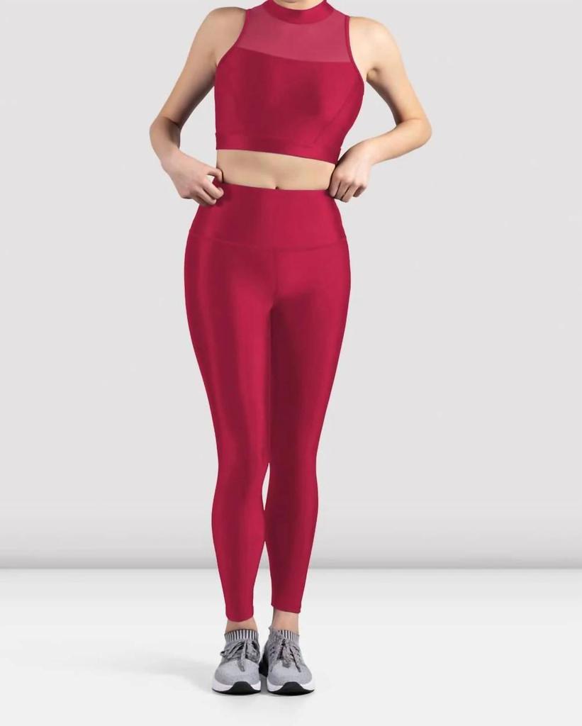 Bloch Bloch - Mirella Glow High Neck Crop Top