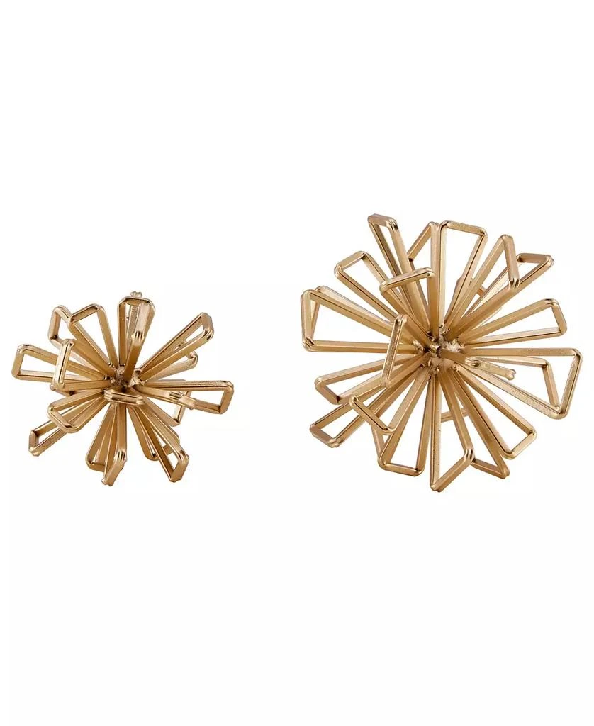 Danya B Geometric Starburst 2-Piece Sculpture Set