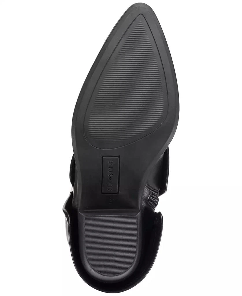 Sun + Stone Women's Ibizaa Fold Over Cuffed Dress Booties, Created for Macy's 5